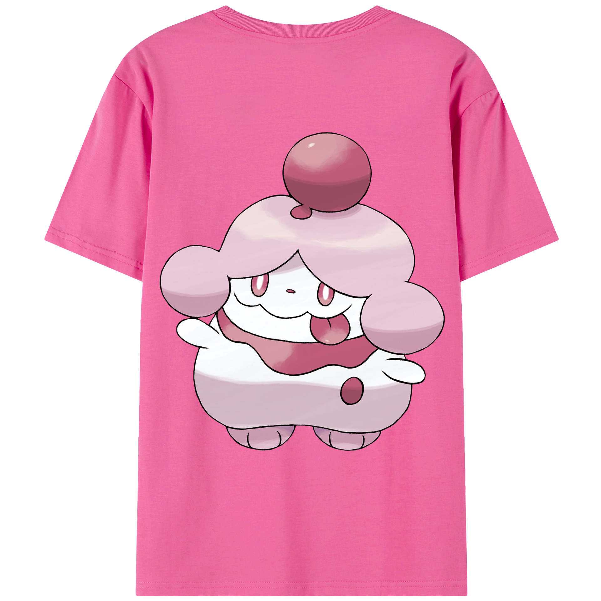 （画像用） ポケットモンスター Pokémon レディース半袖Tシャツ(バックプリント)